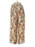 Unbranded 100% Viscose Paisley Ivory Orange Casual Pants Size XXS (estimated) - photo 1
