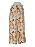 Unbranded 100% Viscose Paisley Ivory Orange Casual Pants Size XXS (estimated) - photo 2