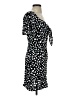 Assorted Brands 100% Viscose Polka Dots Black Casual Dress Size S (estimated) - photo 4