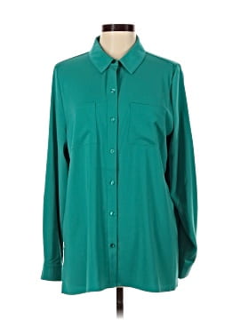 Susan Graver Long Sleeve Blouse