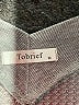 Tobrief Houndstooth Gray Pullover Sweater Size M - photo 7