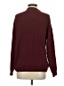 Shein Solid Burgundy Turtleneck Sweater Size XS - photo 2
