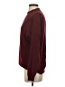 Shein Solid Burgundy Turtleneck Sweater Size XS - photo 5