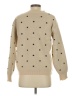 Shein 100% Polyester Polka Dots Tan Pullover Sweater Size 4 - photo 2