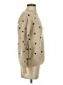 Shein 100% Polyester Polka Dots Tan Pullover Sweater Size 4 - photo 4