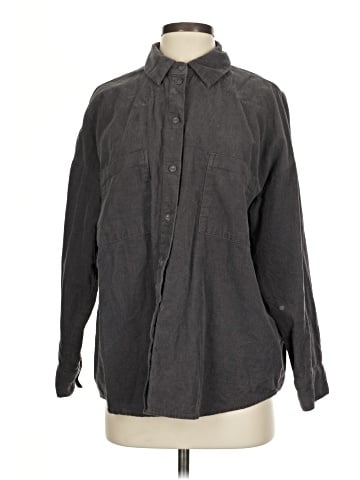 Divided by H&M Long Sleeve Button-Down Shirt (view 1)