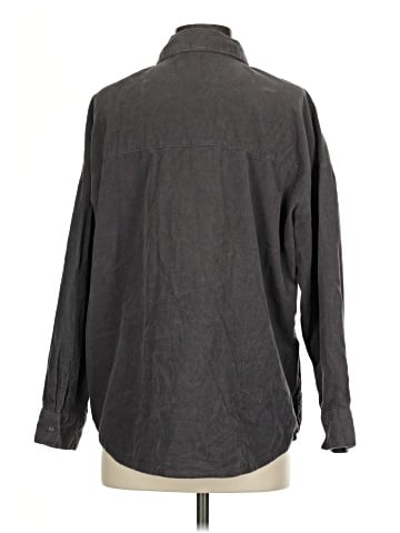 Divided by H&M Long Sleeve Button-Down Shirt (view 2)