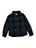 Levi's Argyle Green Long Sleeve Button-Down Shirt Size 8 - photo 1