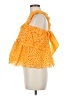 Saylor 100% Cotton Yellow Sleeveless Blouse Size M - photo 5