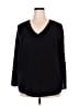Hilary Radley Black Pullover Sweater Size XXL - photo 1