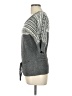 Hooked Up by IOT Chevron-herringbone Gray Pullover Sweater Size L - photo 5