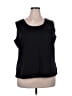 Elementz Black Sleeveless T-Shirt Size 2X - photo 1