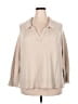 Ava & Viv Tan Pullover Sweater Size 4X - photo 1