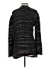 Keren Hart 100% Acrylic Black Gray Cardigan Size S - photo 2