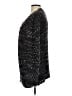 Keren Hart 100% Acrylic Black Gray Cardigan Size S - photo 5