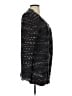 Keren Hart 100% Acrylic Black Gray Cardigan Size S - photo 4