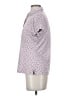 Assorted Brands Hearts Purple Short Sleeve Blouse Size S - photo 5