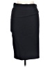 Junee Solid Black Casual Skirt Size L - photo 1