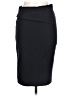 Junee Solid Black Casual Skirt Size L - photo 2
