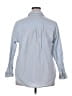 Universal Thread 100% Cotton Blue 3/4 Sleeve Button-Down Shirt Size XXL - photo 2