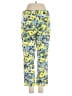 Unbranded Floral Yellow Casual Pants Size 28 waist (estimated) - photo 2