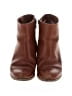 J.Crew 100% Leather Brown Ankle Boots Size 6 - photo 2