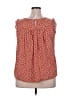 Fun2Fun 100% Rayon Orange Sleeveless Blouse Size 2X - photo 2