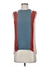 BCBGMAXAZRIA 100% Polyester Color Block Blue Sleeveless Blouse Size XS - photo 1