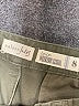 Maison Jules Solid Green Khakis Size 8 - photo 7