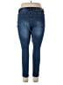 Tahari Solid Blue Jeans Size 18w - photo 2