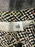 CAbi Tweed Multi Color Gold Jacket Size S - photo 6