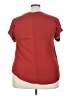 Forever 21 Plus 100% Polyester Red Short Sleeve Top Size 2X - photo 2