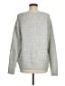 Gap Solid Silver Pullover Sweater Size M - photo 2