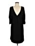 Lux Solid Black Cocktail Dress Size M - photo 1