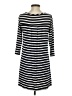 Everly Stripes Black Casual Dress Size S - photo 2