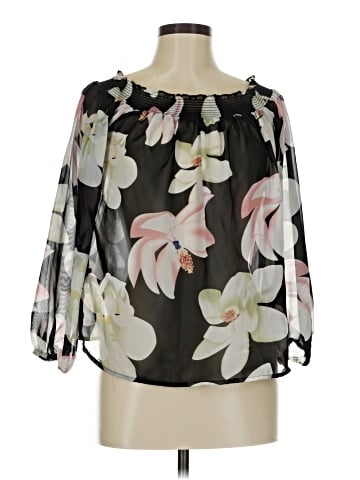 i Jeans by Buffalo 3/4 Sleeve Blouse (view 1)