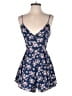 Altar'd State 100% Polyester Floral Blue Romper Size XS - photo 1