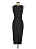 Fourteenth Place Stripes Black Cocktail Dress Size M - photo 2