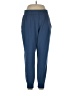 Athletic Works Solid Blue Track Pants Size L - photo 1