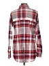 Old Navy 100% Cotton Plaid Red Long Sleeve Button-Down Shirt Size M - photo 2