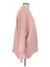 Lillusory Solid Pink Pullover Sweater Size L - photo 4