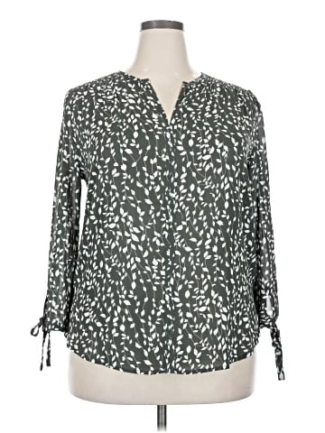 Monday Fun 3/4 Sleeve Blouse (view 1)