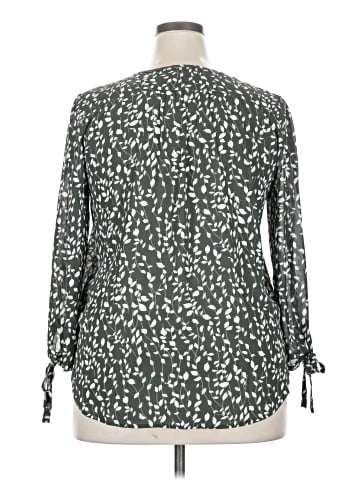 Monday Fun 3/4 Sleeve Blouse (view 2)
