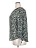 Monday Fun 100% Polyester Floral Green 3/4 Sleeve Blouse Size XXL - photo 5
