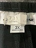 Caroline Rose 100% Polyester Solid Black Casual Pants Size 3X - photo 3