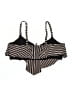 Torrid Chevron-herringbone Black Swimsuit Top Size 4X Plus (4) - photo 2
