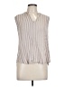 Fun2Fun 100% Rayon Gray Sleeveless Blouse Size L - photo 1