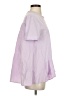 Zara Purple Short Sleeve Top Size S - photo 4