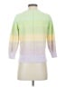 Ann Taylor LOFT Color Block Green Pullover Sweater Size S - photo 2