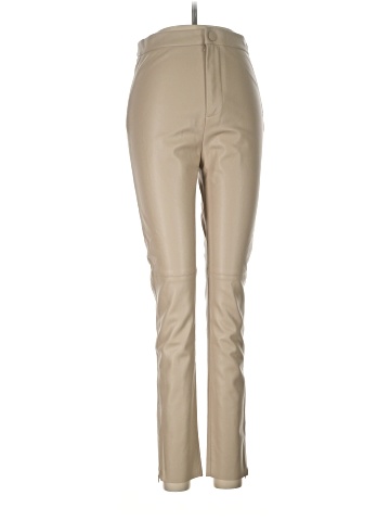 Zara Faux Leather Pants (view 1)